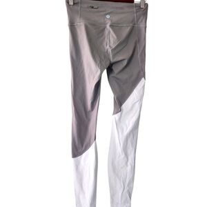 Lululemon Speed Wunder Tight Asym Half Moon Light Chrome LW5BVOS Size 6